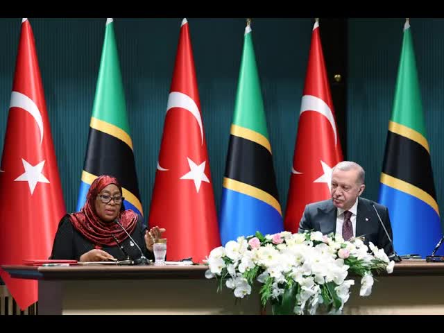 Cumhurbaşkanı Erdoğan ve Tanzanya Cumhurbaşkanı Hassan, Ankara'da önemli anlaşmalar için bir araya geldi