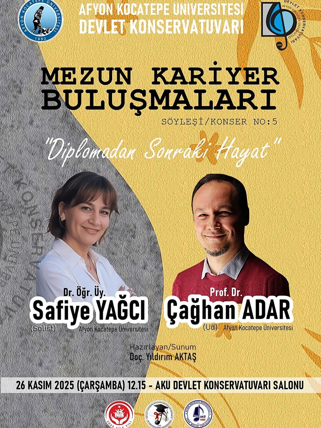 AKÜ'de Mezun Kariyer Buluşmaları Düzenleniyor