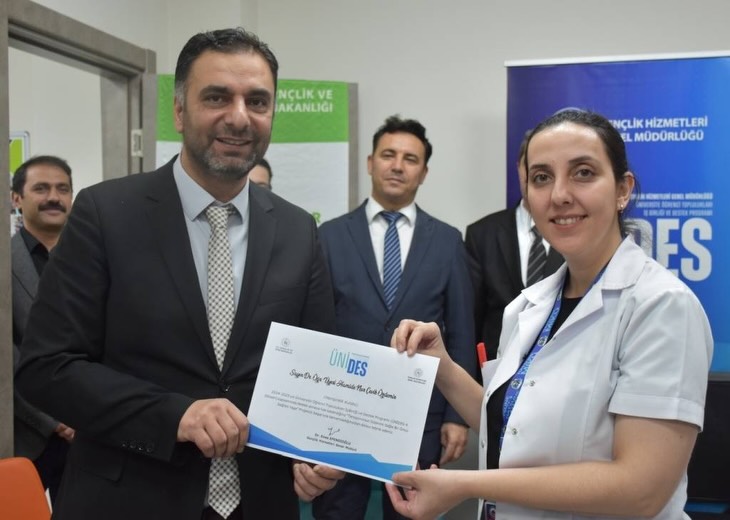 AFSÜ'de ÜNİDES Projeleri Başarıyla Tamamlandı, Sertifika Töreni Düzenlendi