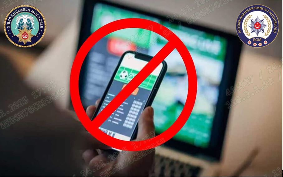 İlde Düzenlenen Operasyonda 3 Şüpheliye Yasa Dışı Bahis Suçundan Adli İşlem