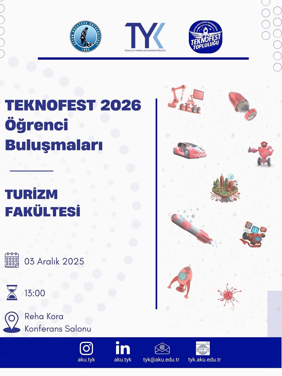TEKNOFEST Heyecanı Afyon Kocatepe Üniversitesi'nde Başlıyor