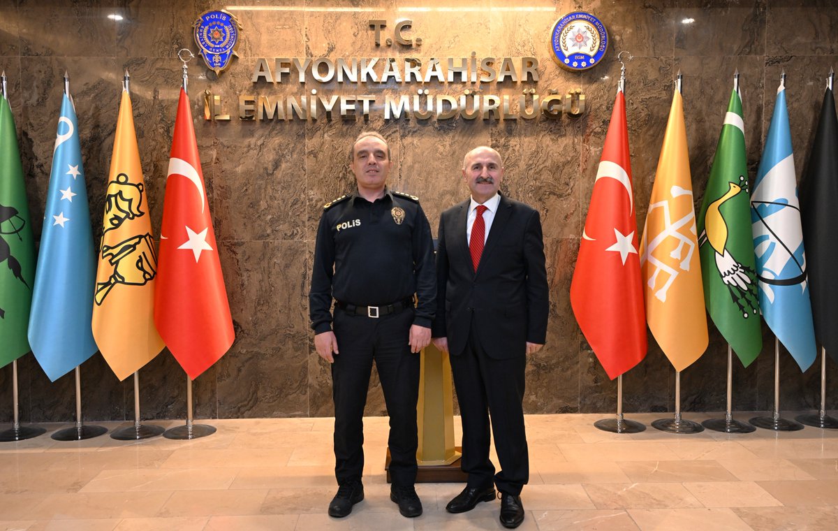 Emniyet Müdürlüğü'nde Üst Düzey Ziyaret