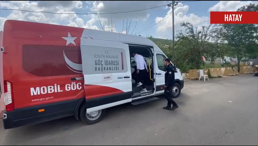 Mobil Göç Noktalarıyla 30 büyükşehirde 2.101 düzensiz göçmen yakalandı