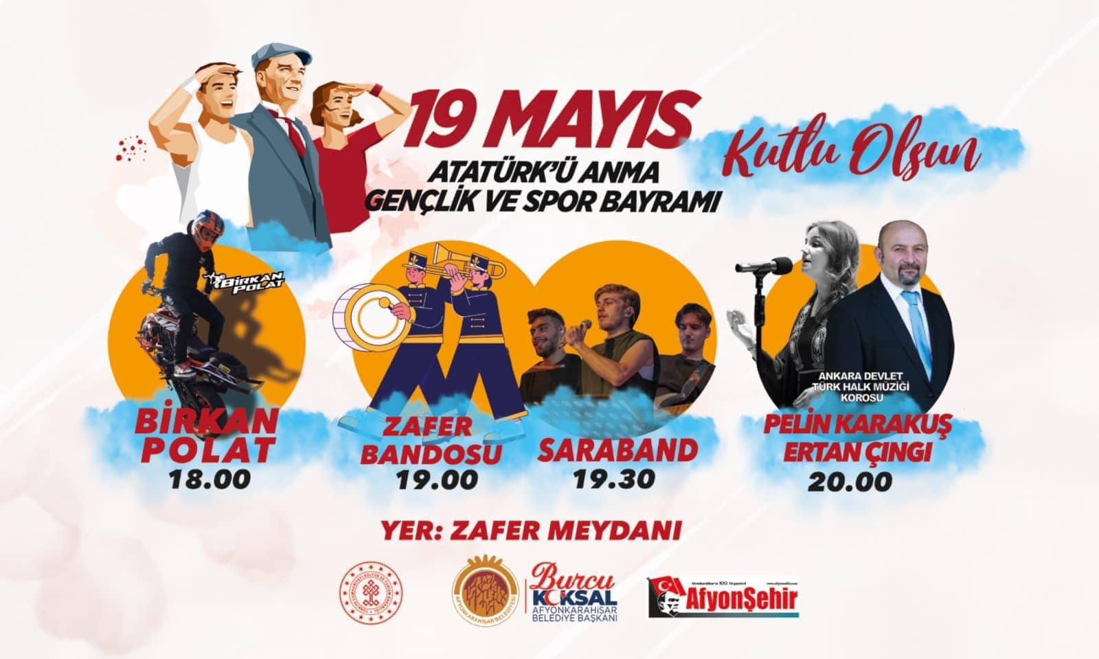 Atasına Kalbinde Taşıyan Gençler 19 Mayıs Bayram Coşkusuna Hazır