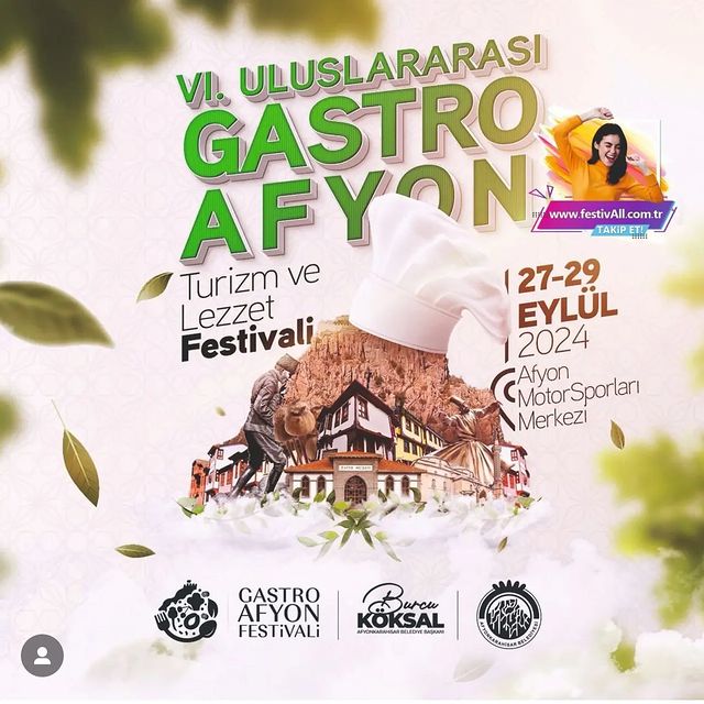 6. Uluslararası Gastro Afyon Turizm ve Lezzet Festivali ulaşım hizmeti