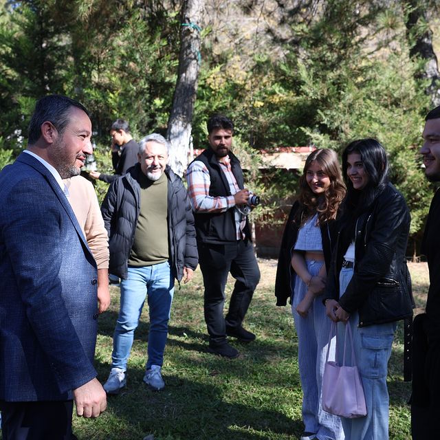 Yeni Yıl Öğrencileri İçin Hüdai Kaplıcaları'nda Mangal Etkinliği 