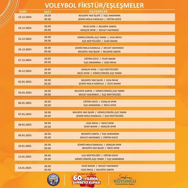 Emirdağ’da Voleybol Turnuvası Düzenlenecek!