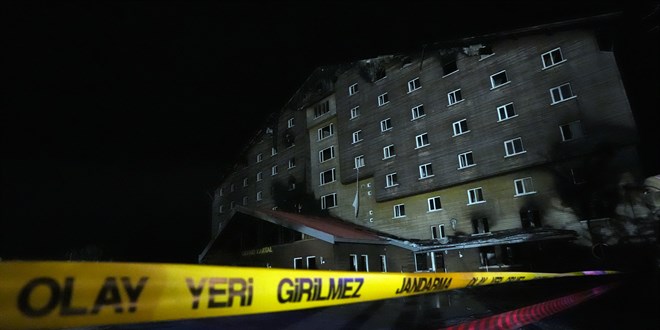 Kartalkaya'daki Yangın Sonrası Bilirkişi İncelemeleri Yapıldı