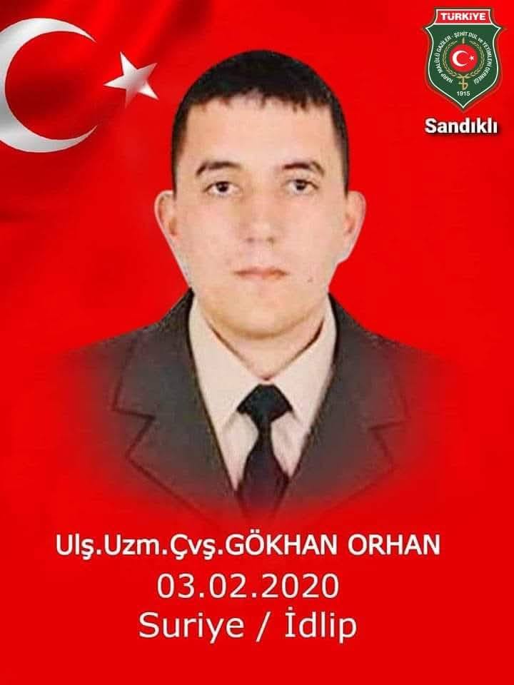 Şehit Ulaştırma Uzman Çavuş Gökhan Orhan Şahsında Kahramanlarımızı Anıyoruz