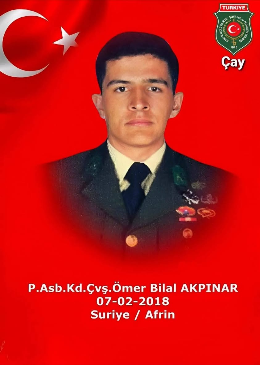 Şehit Ömer Bilal Akpınar 7. Yıl Dönümünde Anıldı