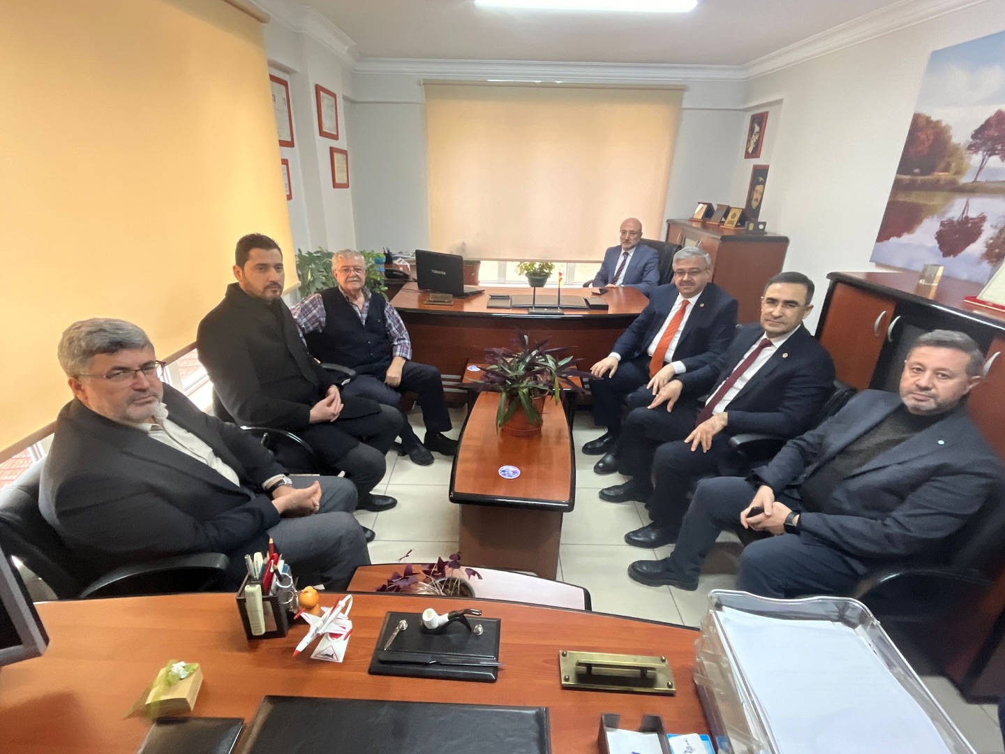 Ak Parti Afyon İl Başkanlığından Taziye Ziyareti