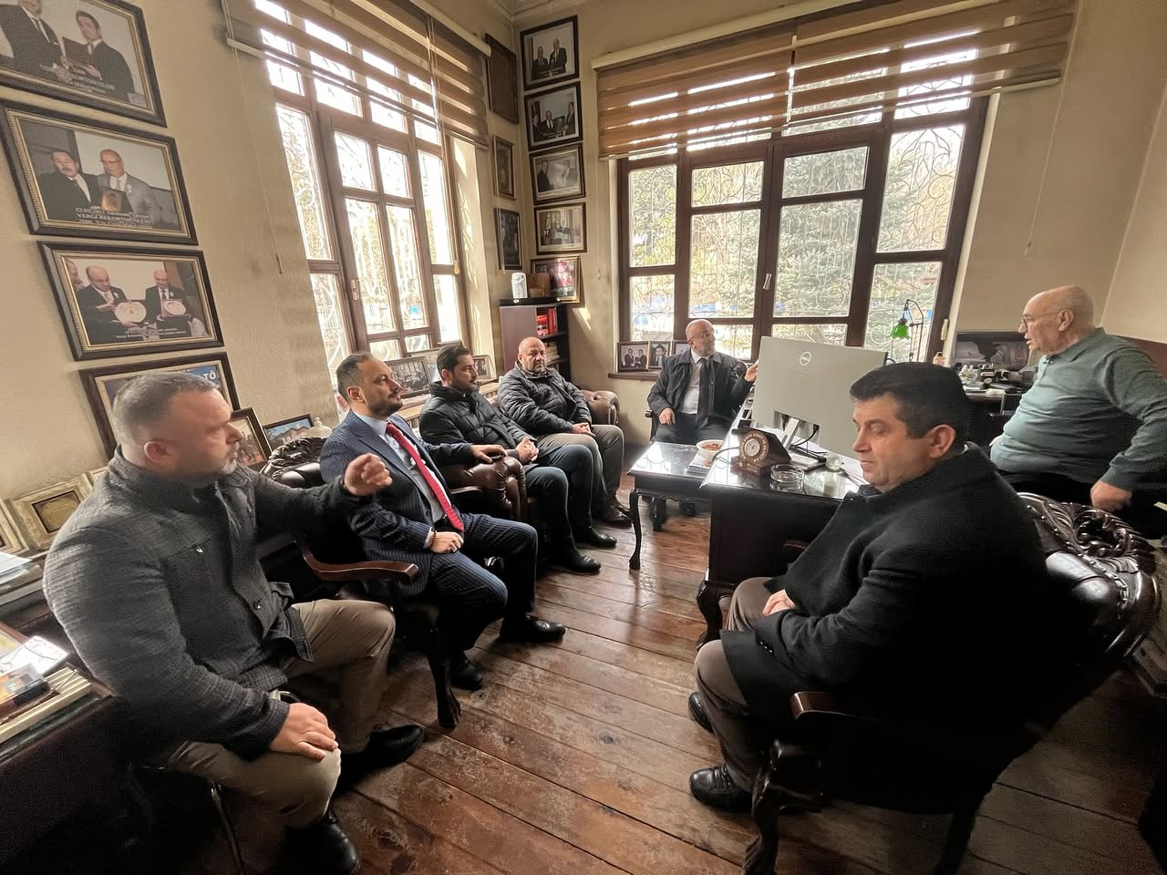 Afyon Ak Parti İl Başkanlığı’ndan Süleyman Kırlıoğlu’na Taziye Ziyareti