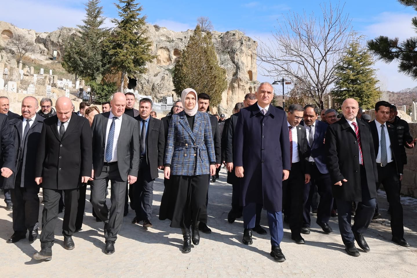 Kültür ve Turizm Bakanı Ersoy'dan Ayazini Köyü'ne Önemli Ziyaret
