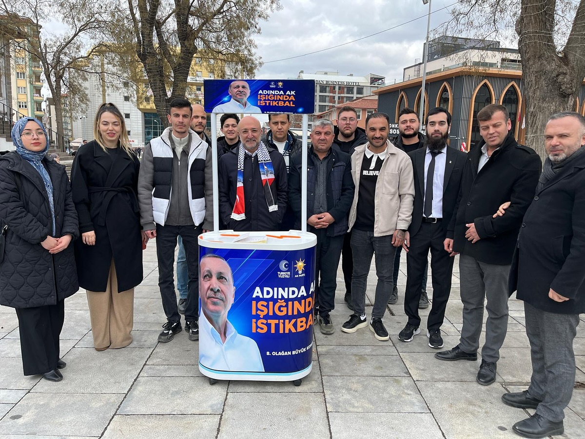 Ak Parti Afyon İl Teşkilatı Kongre Öncesi Sahada