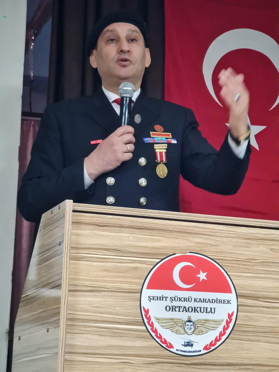 Afyon'da Şehit Şükrü Karadirek Onuruna Anma Töreni Düzenlendi