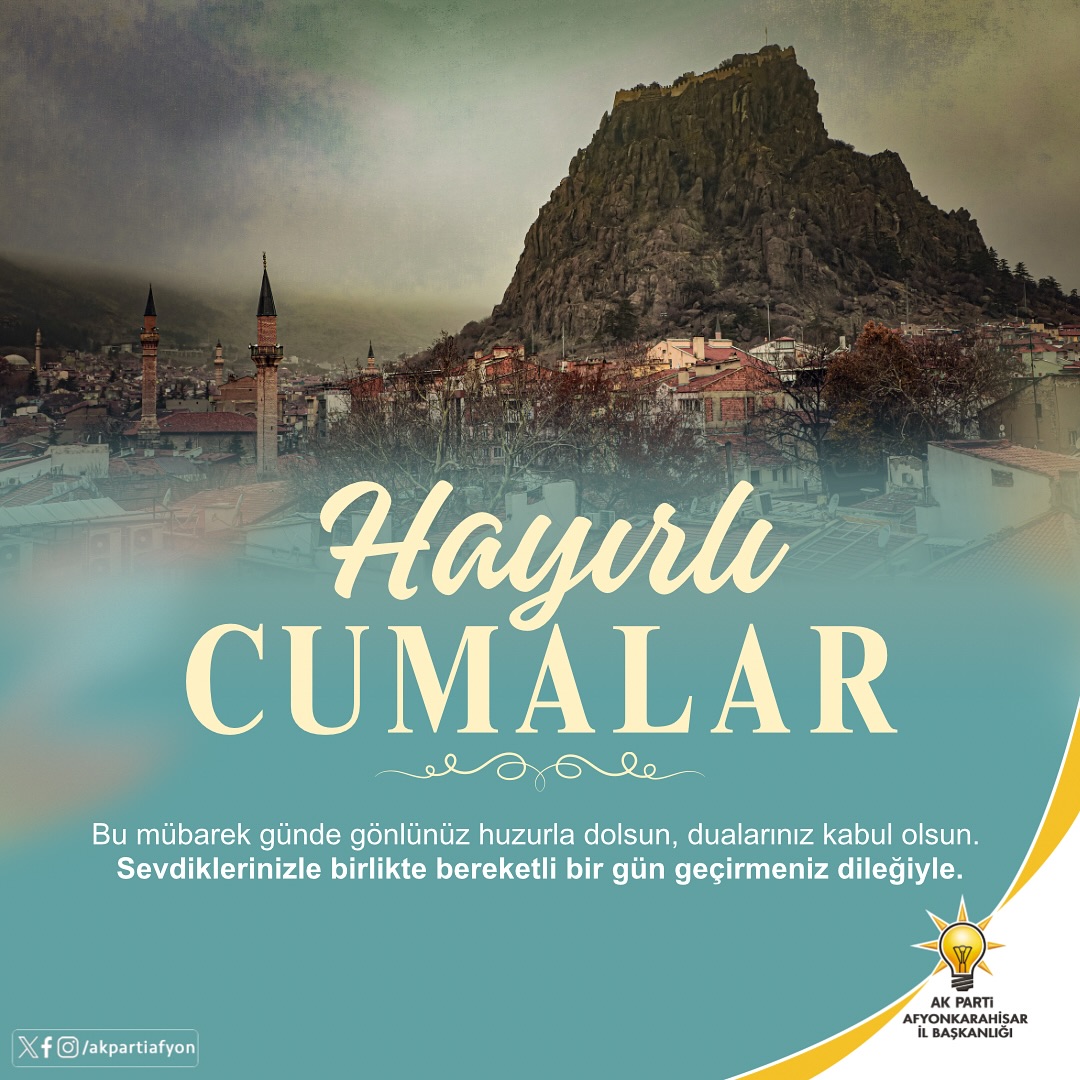 Ak Parti Afyon İl Başkanlığından Ramazan Mesajı