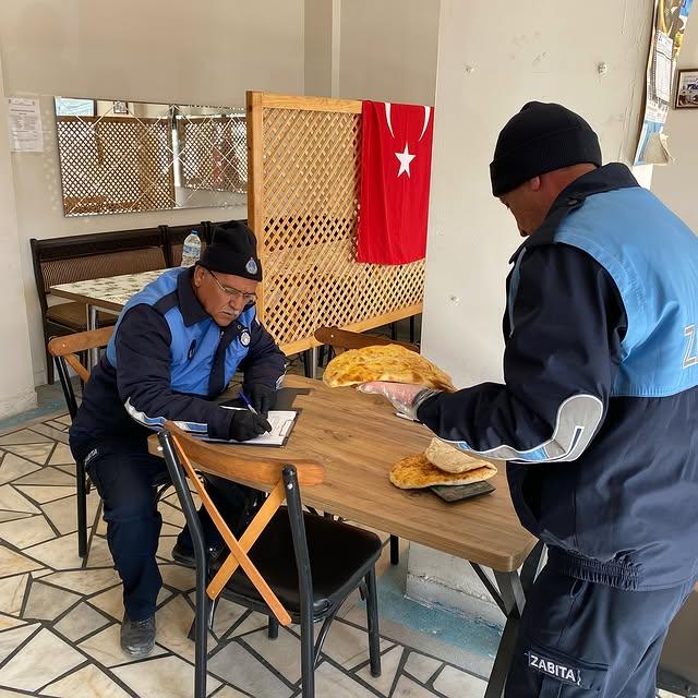Bolvadin'de Ramazan Pidesi Denetimleri Yapıldı