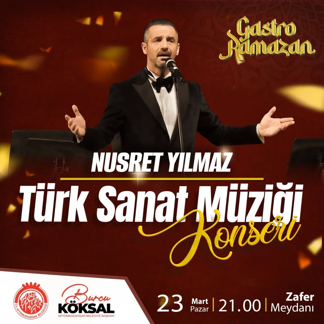 Türk Sanat Müziği Zafer Meydanı'nda Ramazan Ruhunu Canlandıracak