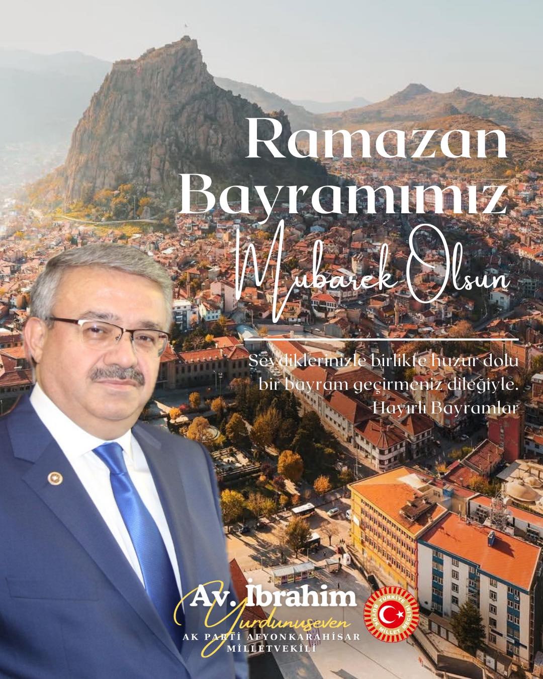 AK Parti Milletvekili Yurdunuseven'den Bayram Mesajı