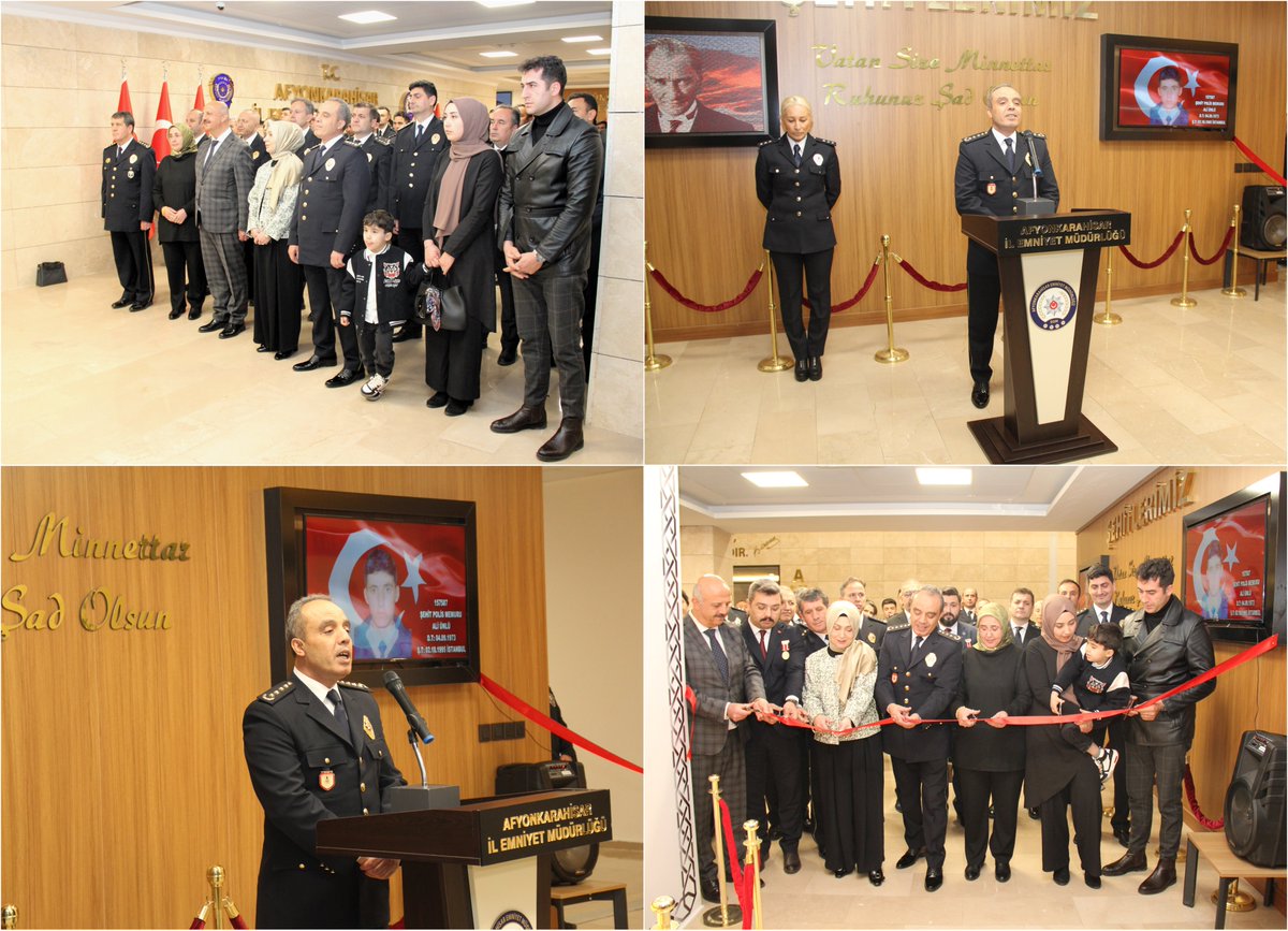 İstanbul'da Şehit Polis Memuru Ali Ünlü'nün Ailesine Ziyaret