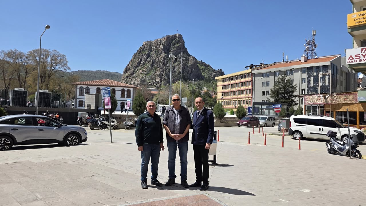 Afyon Şehit ve Gaziler Derneği Konya Şube Başkanı Ege'yi Ağırladı