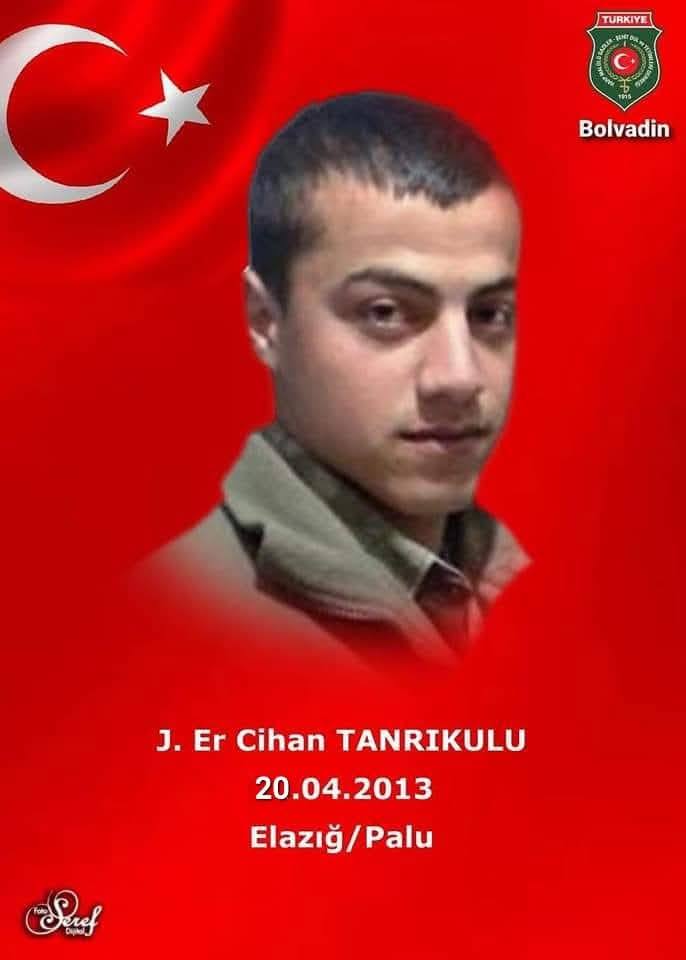 Afyonkarahisar'da Şehit J. Er Cihan Tanrıkulu Anıldı