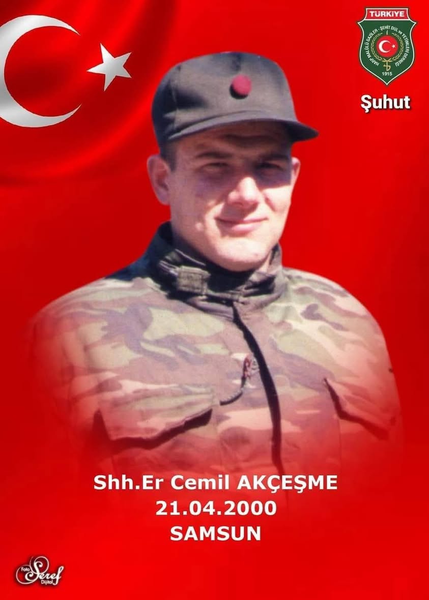 Afyonkarahisar'da Şehit Er Cemil Akçeşme Anıldı