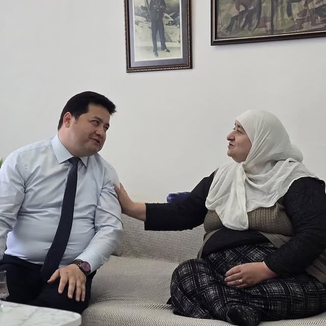 Bolvadin'de Şehit Polis Memuru Ali Duman’ın Ailesi Ziyaret Edildi