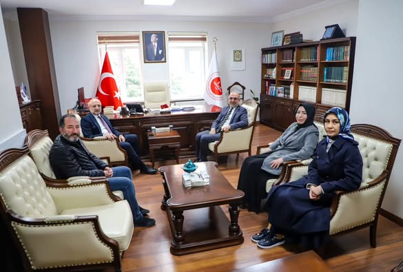Ak Parti Afyonkarahisar İl Başkanlığı, İl Müftüsü İmamoğlu'nu Ziyaret Etti