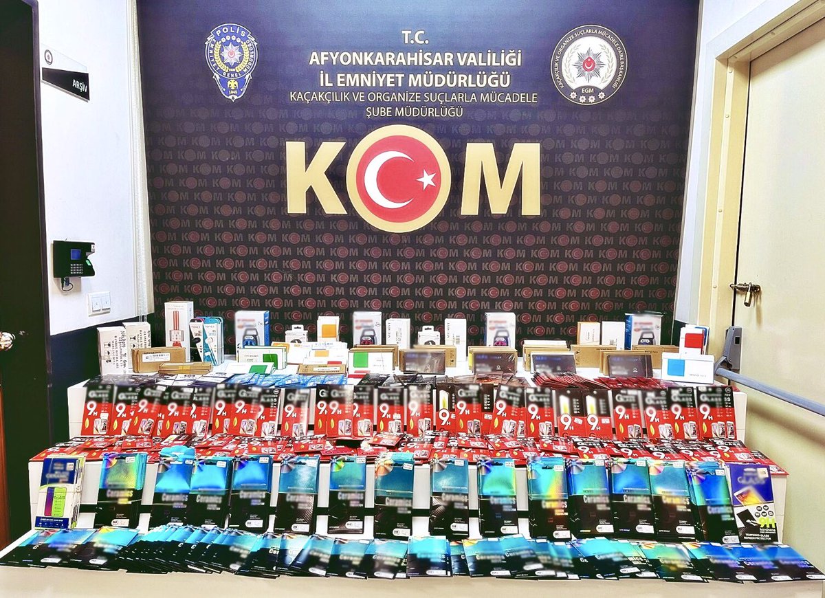 Gümrük Kaçağı Olarak Ele Geçirilen Malzemeler Değerine Göre Değerlendiriliyor