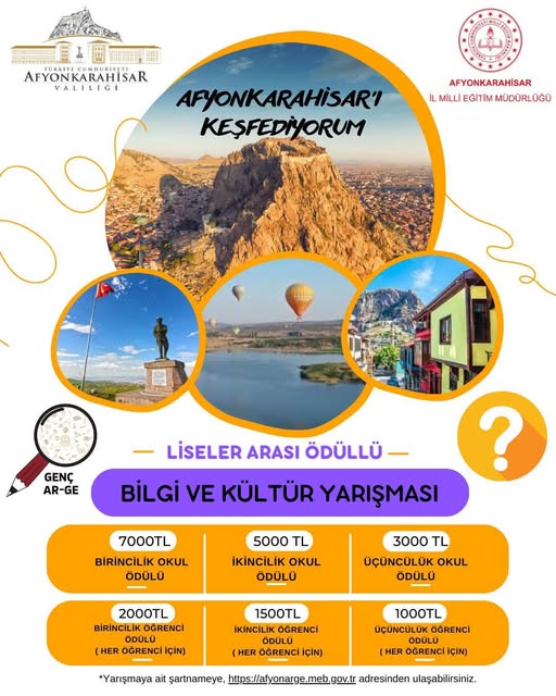 Afyonkarahisar'da 