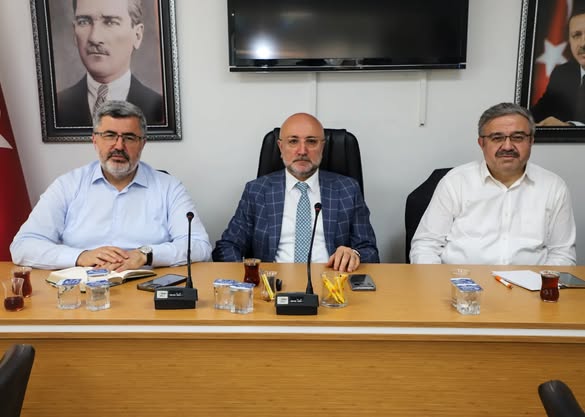 AK Parti Afyonkarahisar İl Başkanlığı, Ziraat Odası Başkanları ile Tarım Konulu Toplantı Yaptı