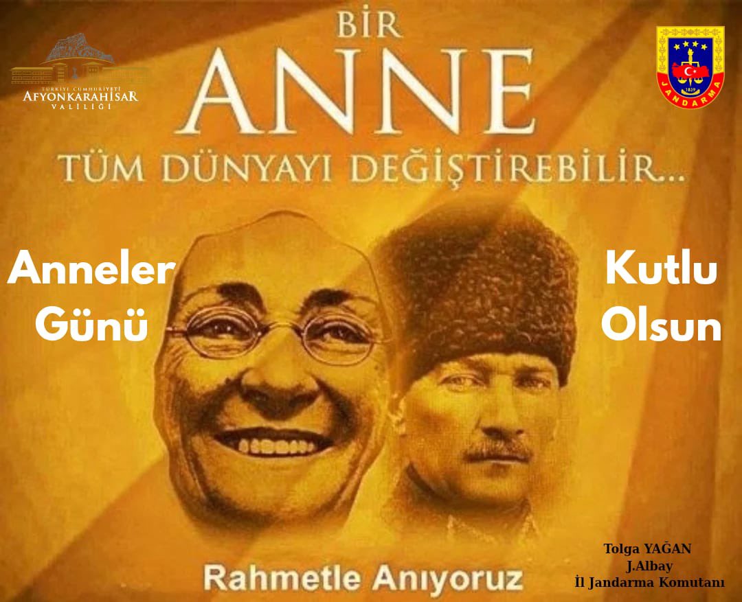 Afyonkarahisar'da Annesi Kaybeden Jandarma Erinin Duygusal Mesajı