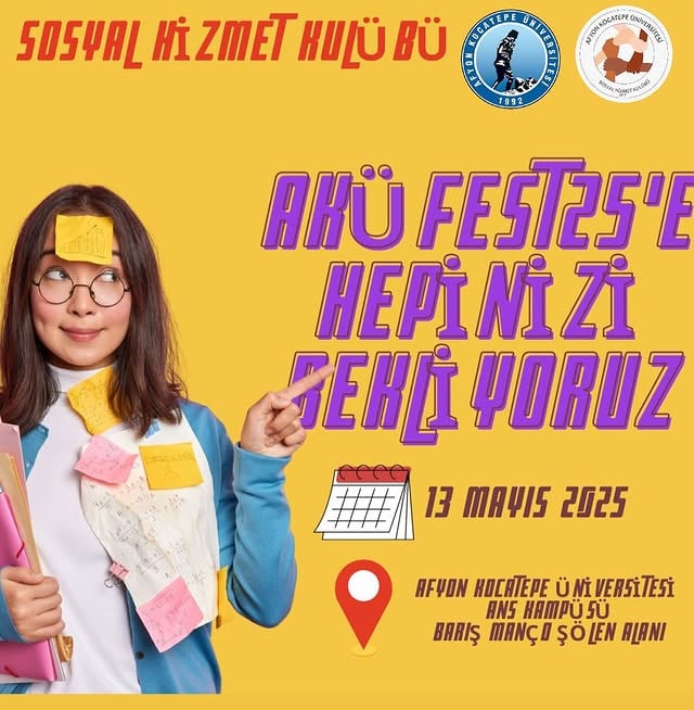 Afyon Kocatepe Üniversitesi'nde AKÜFEST25 Coşkusuna Hazırlık
