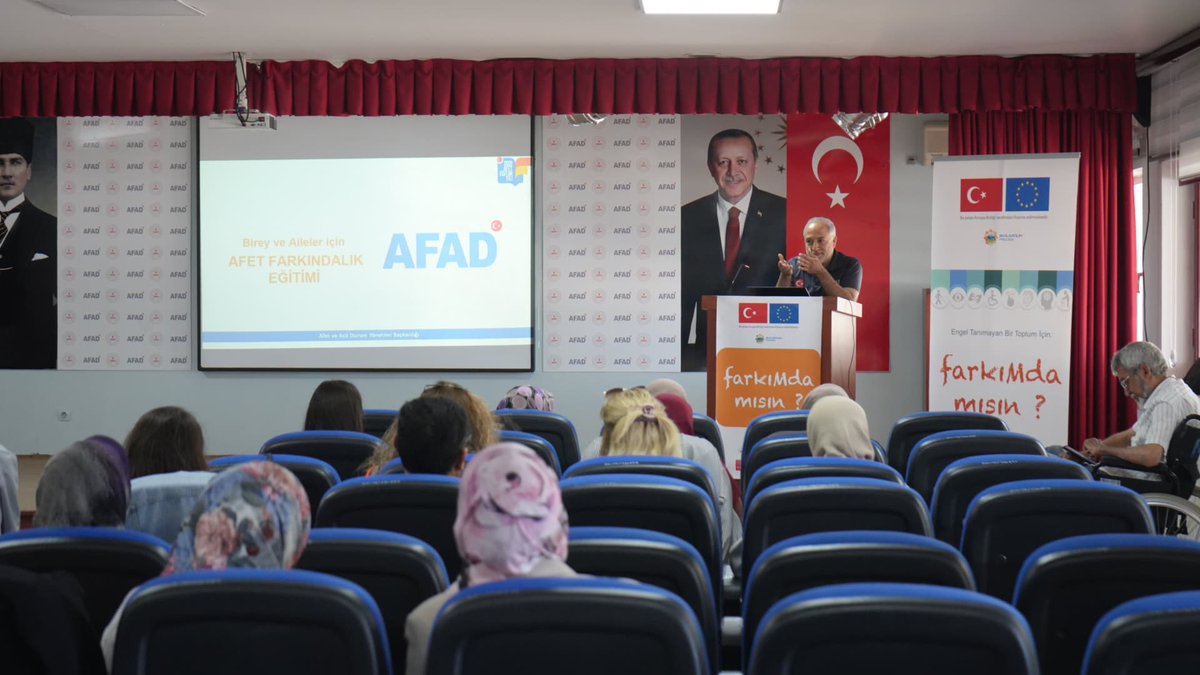 Afyonkarahisar AFAD, Özel Gereksinimli Bireylere Afet Farkındalık Eğitimi Verdi