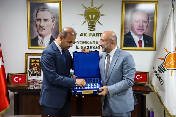 AK Parti Afyon İl Başkanlığı'na Niğde Milletvekili Gültekin Ziyareti