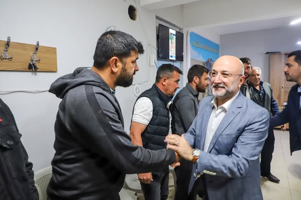 AK Parti Afyon İl Başkanlığı Akçin Mahallesini Ziyaret Etti