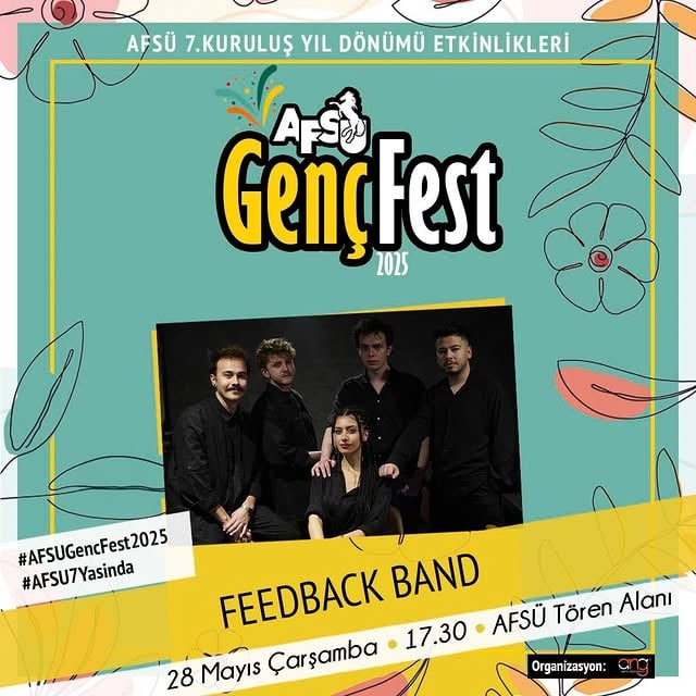 Afyonkarahisar Sağlık Bilimleri Üniversitesi'nde Bahar Şenliği Coşkusu: AFSÜ GençFest 2025 Başlıyor