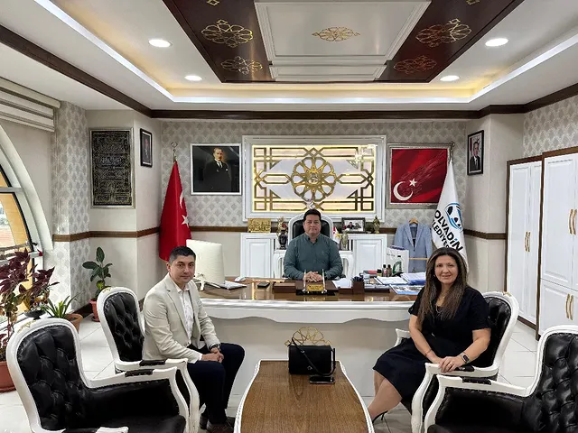 Bolvadin Belediye Başkanı Aynacı, Şekerbank T.A.Ş. Temsilcilerini Ağırladı