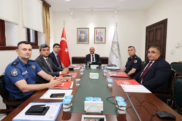 Afyonkarahisar'da Muhtarlık Seçimleri İçin Koordinasyon Toplantısı Yapıldı