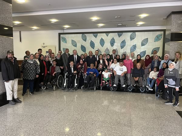 AK Parti Milletvekili Yurdunuseven, Türkiye Sakatlar Derneği Afyonkarahisar Şubesi'ni TBMM'de Ağırladı