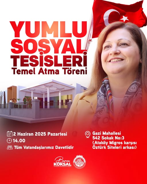 Gazi Mahallesi’ne Yeni Sosyal Tesis İnşa Ediliyor