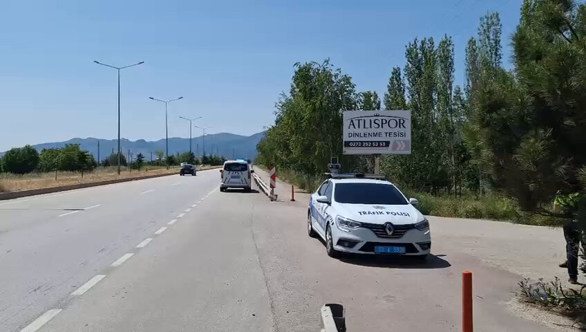 Kütahya, Uşak, Denizli, Konya ve Ankara Yollarında Radar Denetimi Yapıldı