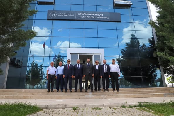 AK Parti Afyonkarahisar'dan Yeni Gençlik ve Spor Müdürüne Hayırlı Olsun Ziyareti
