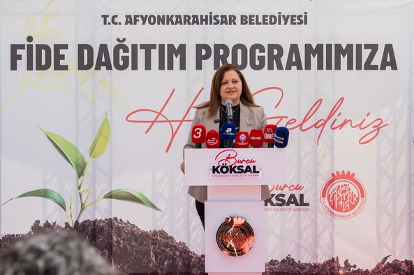 Afyonkarahisar'da Sebze Fidesi Dağıtımıyla Üreticilere Destek