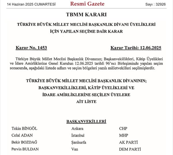 AK Parti Milletvekili İbrahim Yurdunuseven TBMM Başkanlık Divanı Üyeliği Seçildi