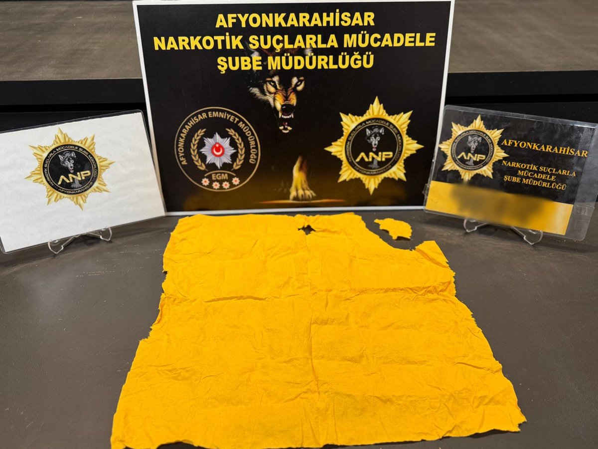 Uyuşturucu Operasyonunda Ele Geçirilen Maddeler