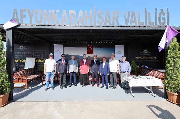 Afyonkarahisar'da Blok Mermer Fuarı'na Vali Ziyareti