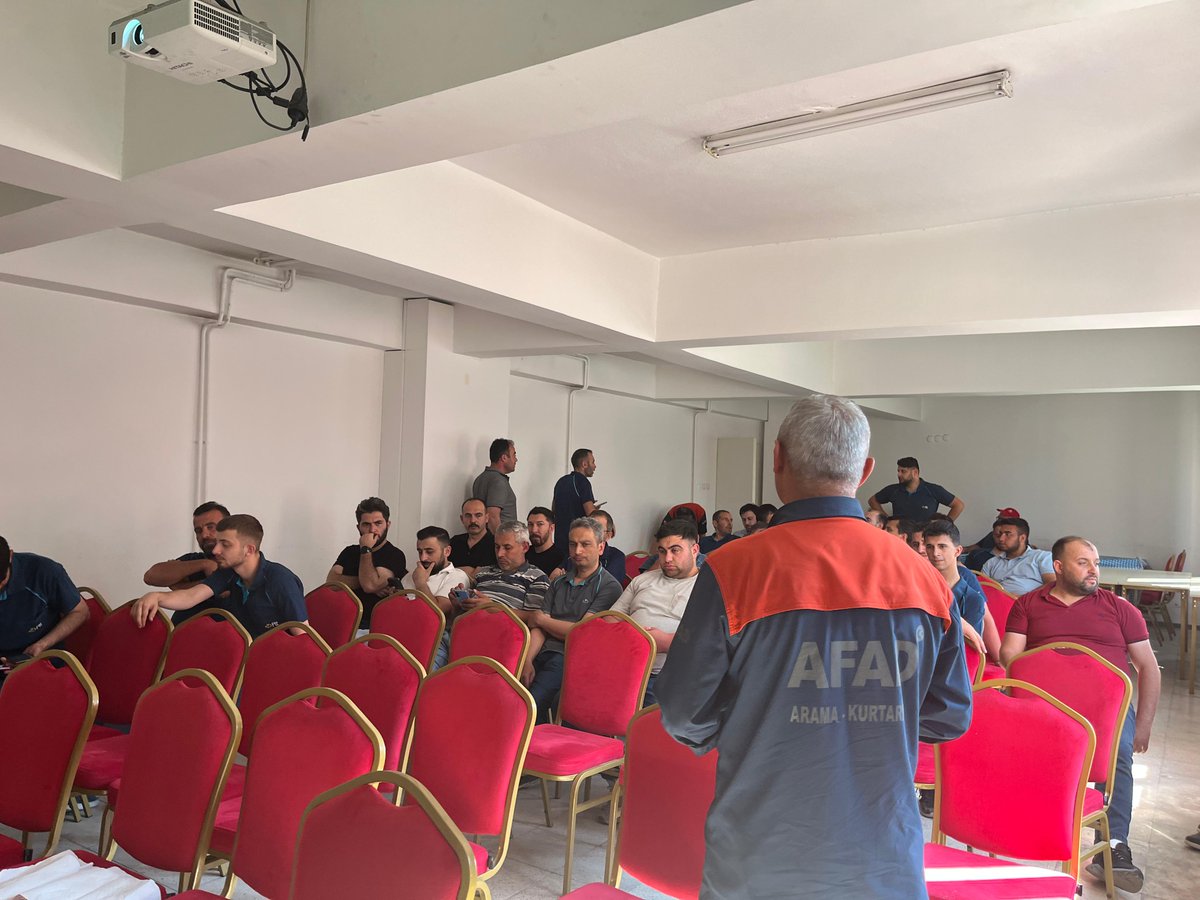 Afyonkarahisar PTT Personeline Afet ve Yangın Farkındalık Eğitimi