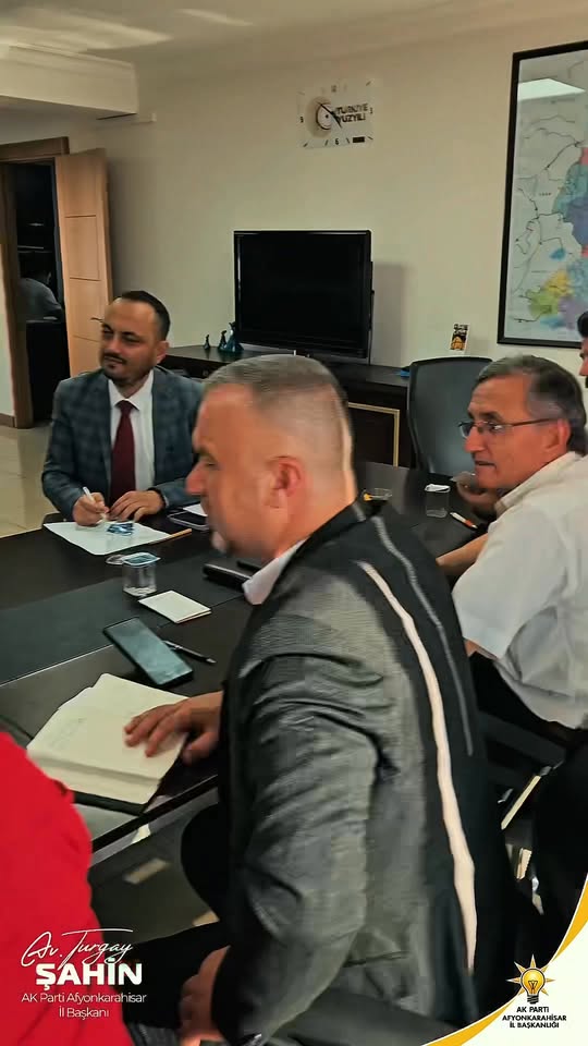 AK Parti Afyon İl Başkanlığı Halk Günü Toplantısı Gerçekleştirildi